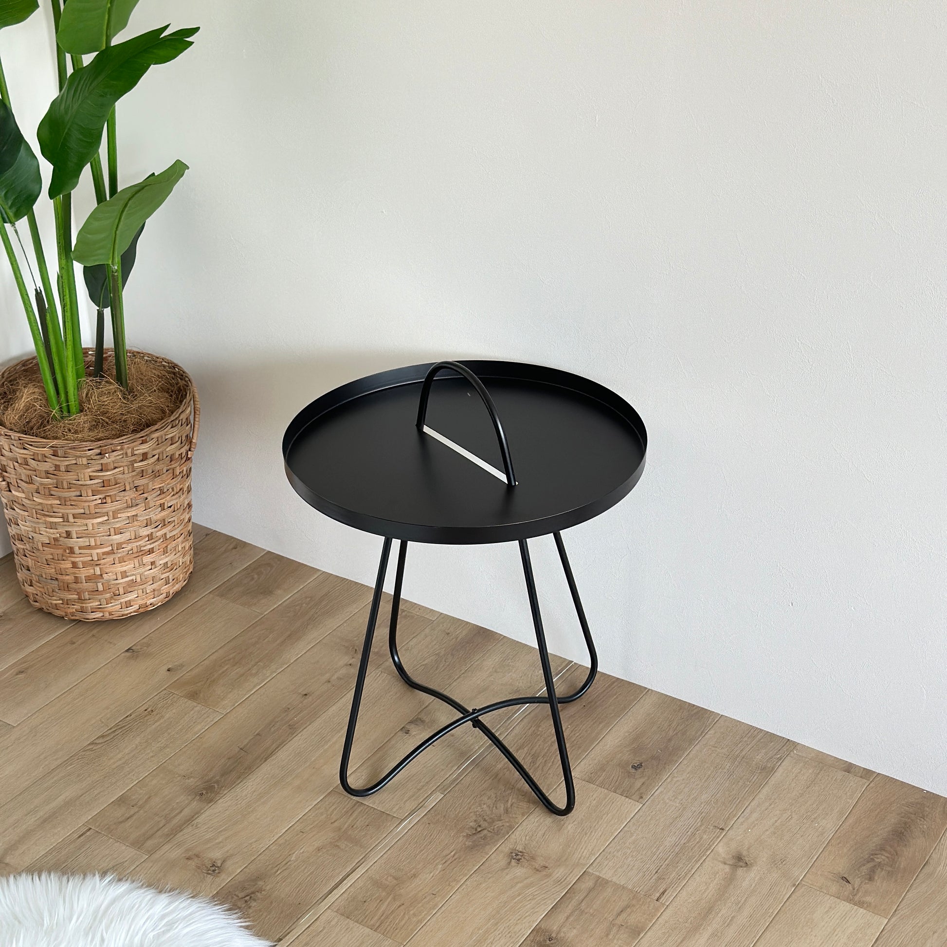 サイドテーブル｜ブラックサイドテーブル- territory