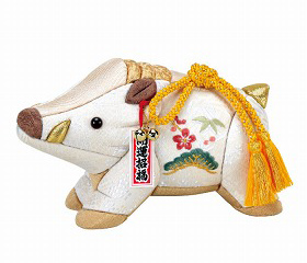 2019年干支「亥」木目込み人形材料・つつみ絵・押絵【人形の田辺】