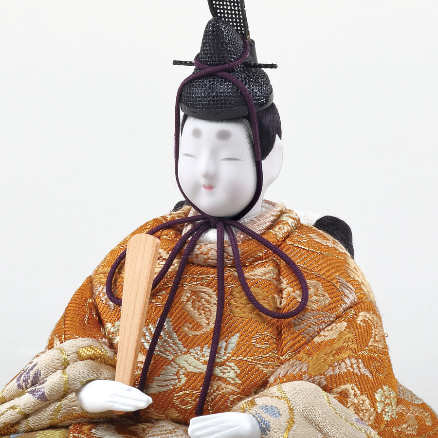 人形の田辺 / 【真多呂】木目込雛人形 小花雛 親王飾り