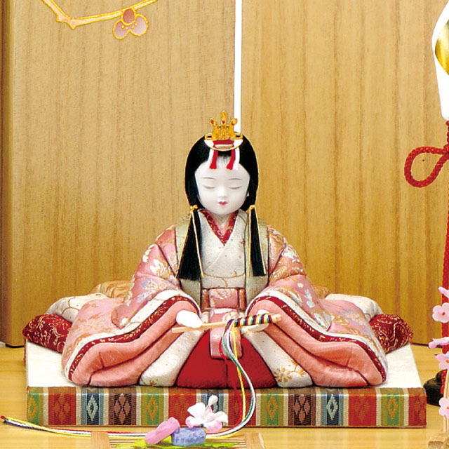人形の田辺 / 彩鳳雛 親王飾り正絹