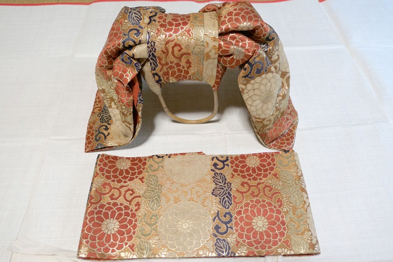 だらりの作り帯 その1 – きものを着たい！