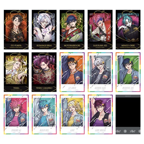 TXT チェキ風トレカ　中国 北京 当選者限定 countingstars 5枚 第五人格 × 网易楽谷】中国限定発売 「暇日之時」シリーズ