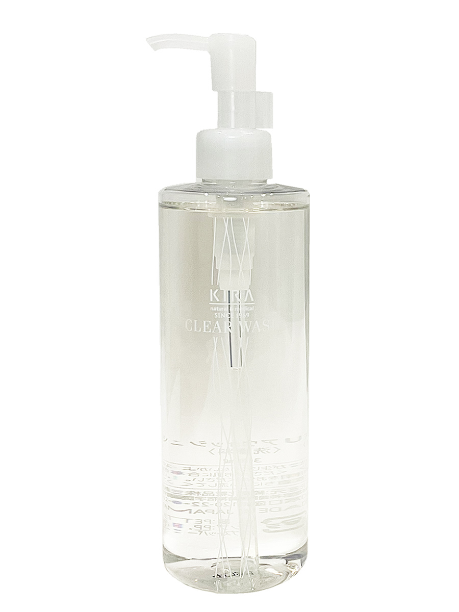 クリアウォッシュ｜スクワランベースのオイル洗顔料 | 綺羅化粧品 公式