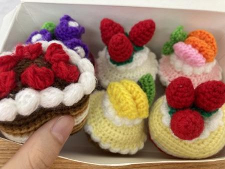 FROM AJ 編みぐるみケーキセット🎂 | 岡崎羽根教室 | こどもサポート