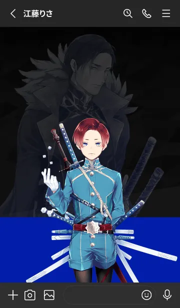 Clock over ORQUESTA 榊 八色ver.のLINE着せ替え｜画像、情報など