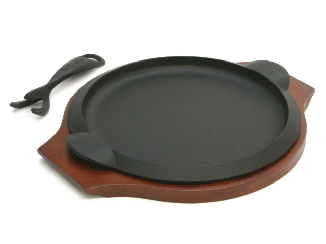 南部鉄器 岩鋳 ステーキ皿 Y丸(大) の通信販売 - 【南部鉄器 岩鋳通販