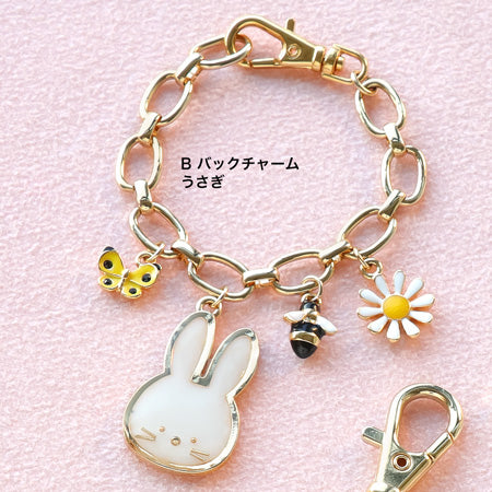 レシピNo.KR0664 アニマルレジンフレーム うさぎ＆ねこのアクセサリー3