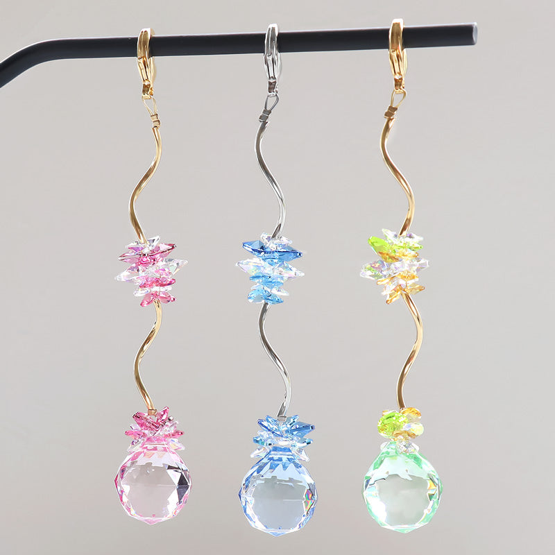 レシピNo.KR1036 アスフォークリスタルのスパイラルサンキャッチャー