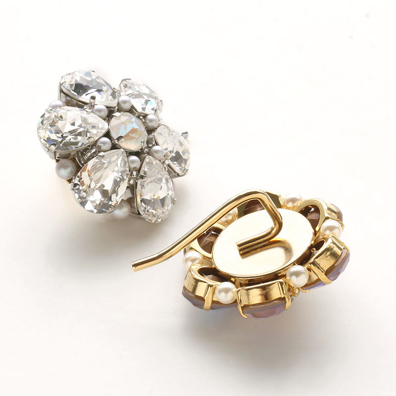 レシピ(図のみ)No.1690 クリスタルのフラワーポニーフック(KP269) – 貴