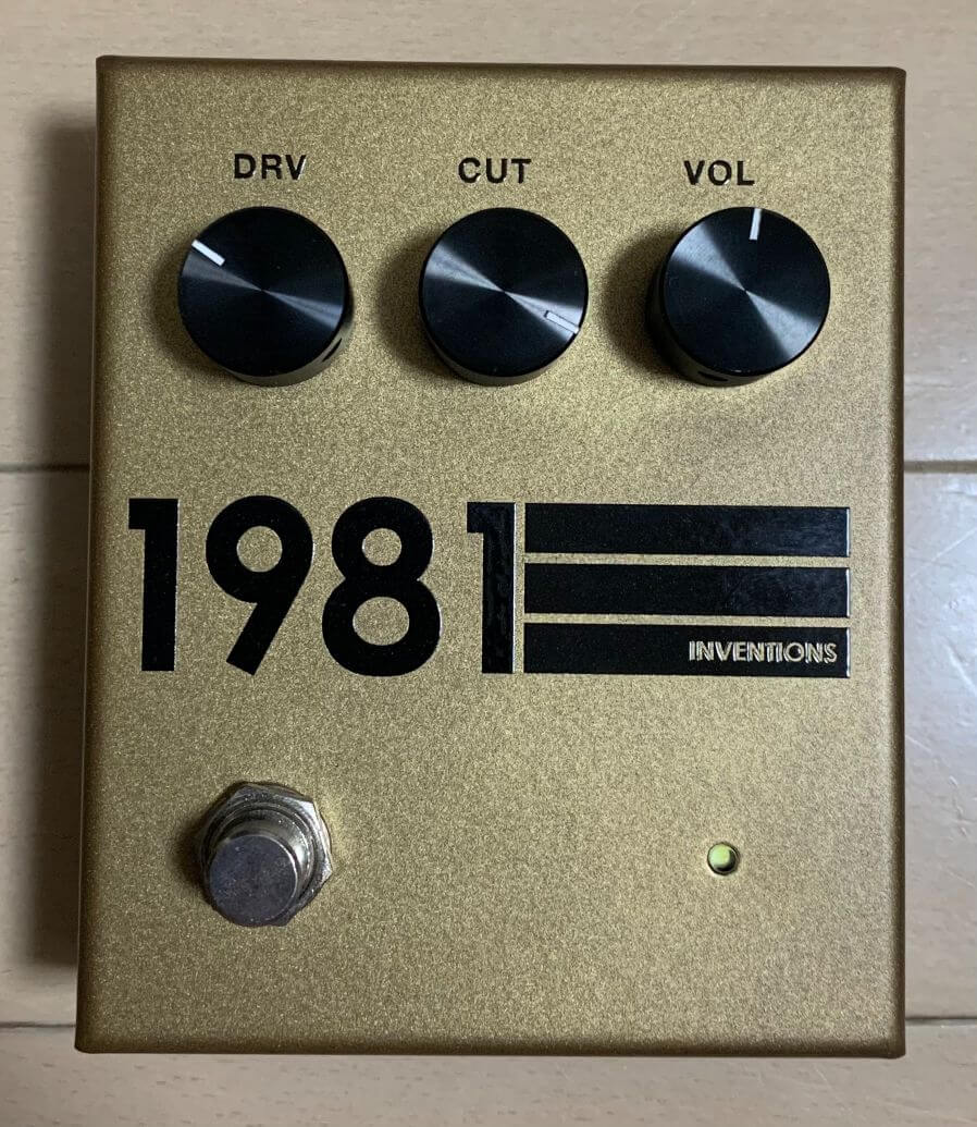 初期RATインスパイア】1981 Inventions DRV Gold/Black レビュー│機材