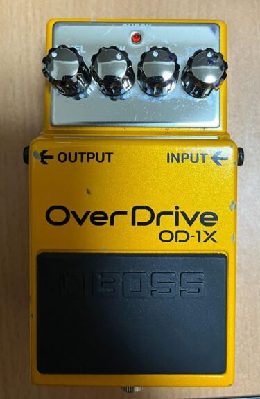BOSS Xシリーズ】BOSS OD-1X OverDrive レビュー│機材沼へラストダイブ