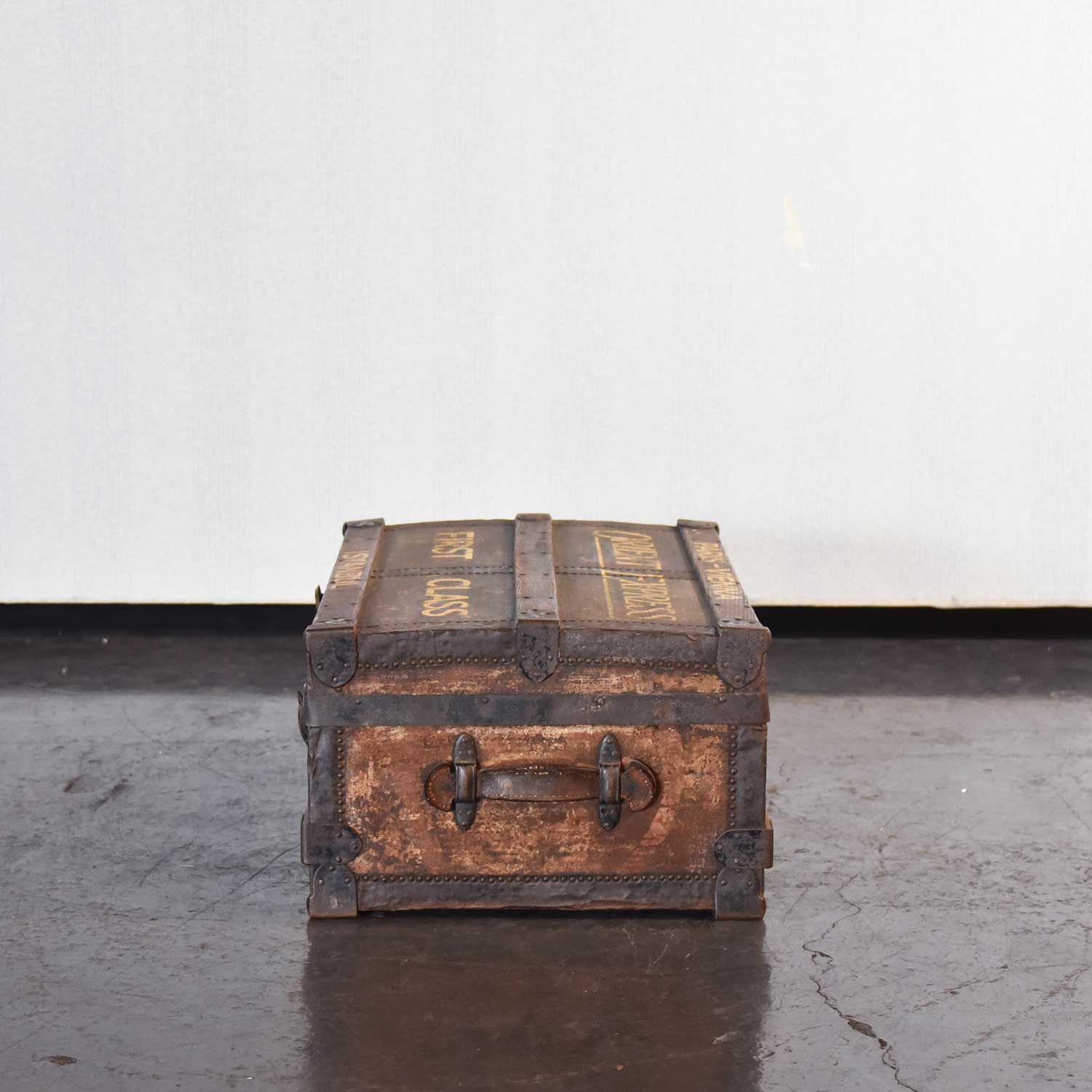 木製トランク /TR-35 – 神戸アンティークウェアハウス