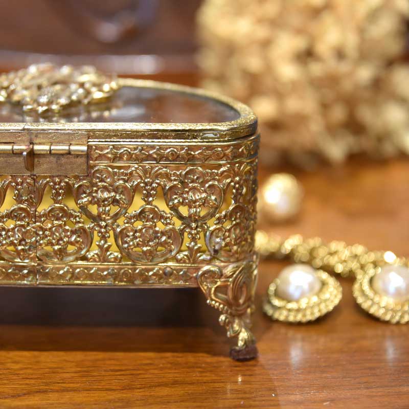 ジュエリーボックス / OBJ-35 – 神戸アンティークウェアハウス