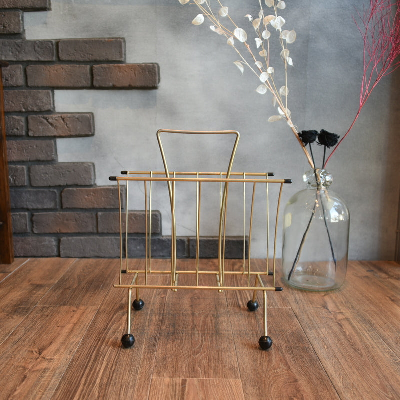 フランス製 1970's ワイヤーブックスタンド（マガジンラック) – 神戸