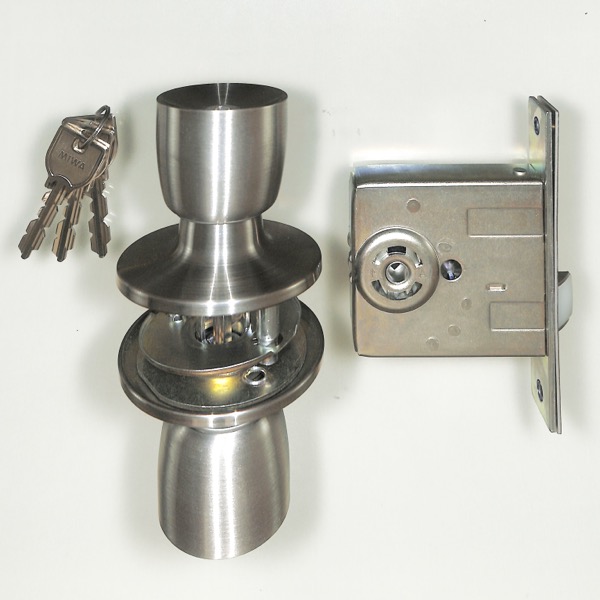 小池ガラス店 / 本締付モノロック U9HMD-1-64-3342 バックセット:64mm