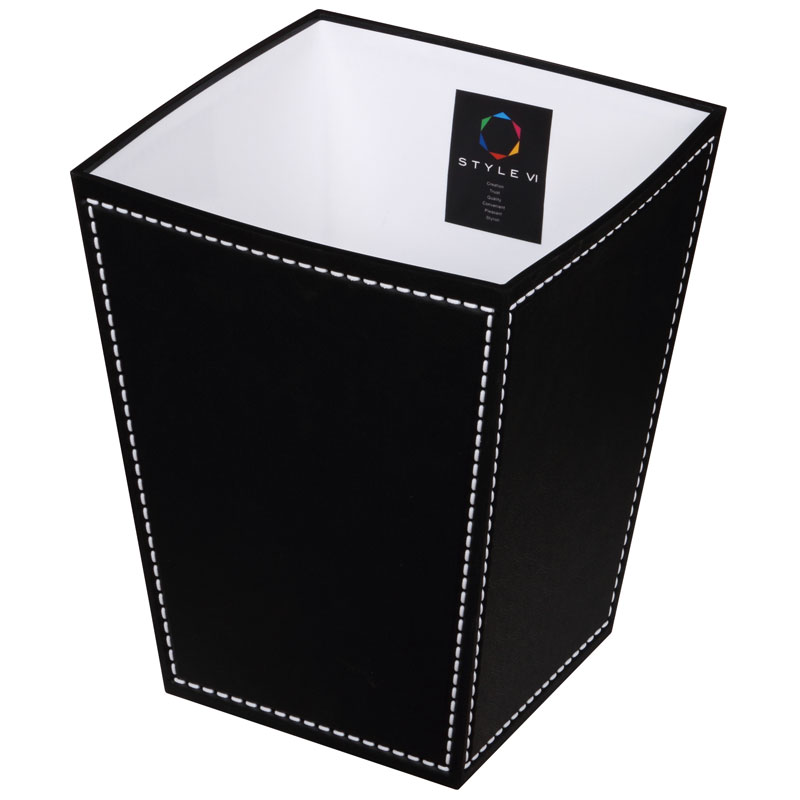 STYLE VI スタイルシックス ダストボックス ステッチ ブラック | 商品