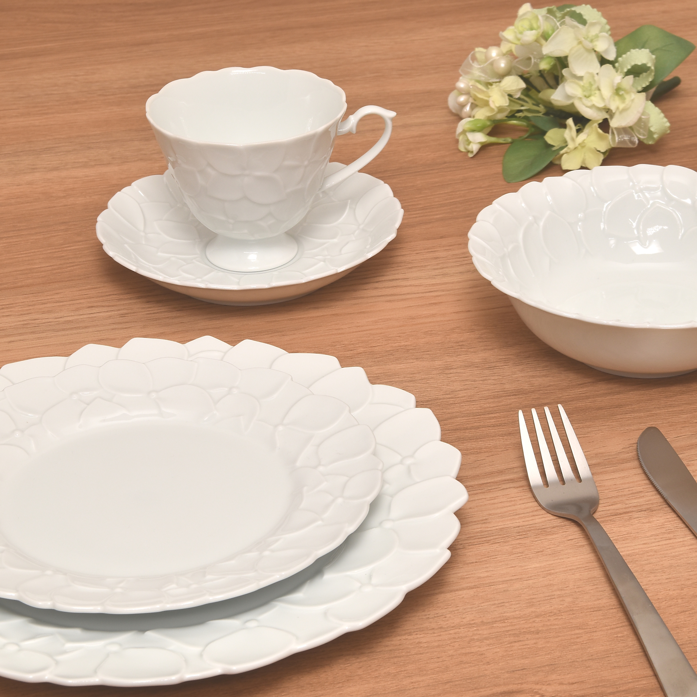 紫陽花）19cmプレート«新商品・おすすめ商品|有田焼の老舗-香蘭社