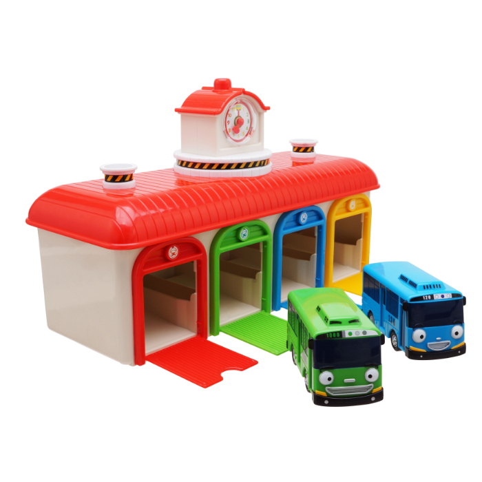 KOREA SHOP | 【正規品】ちびっこバス タヨ / ガレージセット
