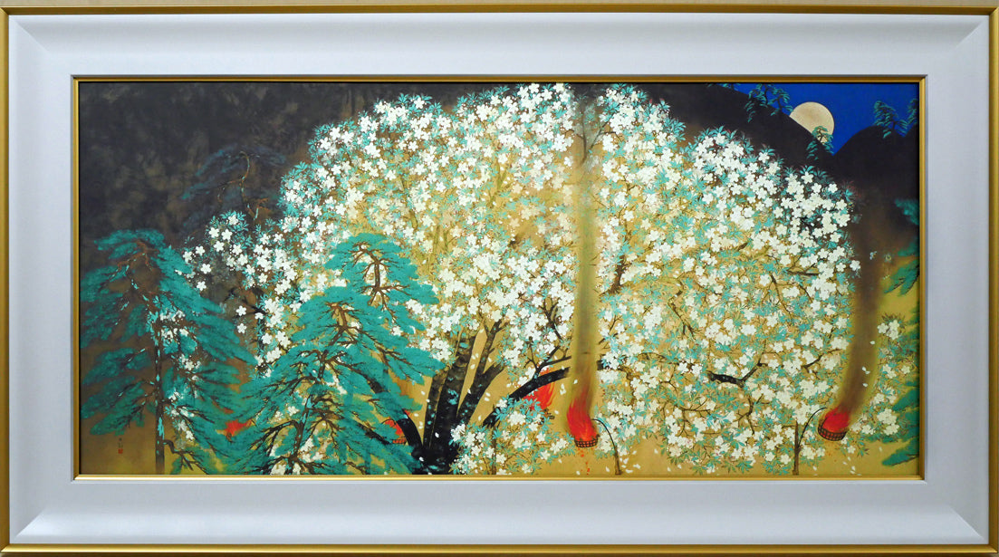 横山大観「叭叭鳥（ハハチョウ）」木版画 絵画買取・販売の小竹美術