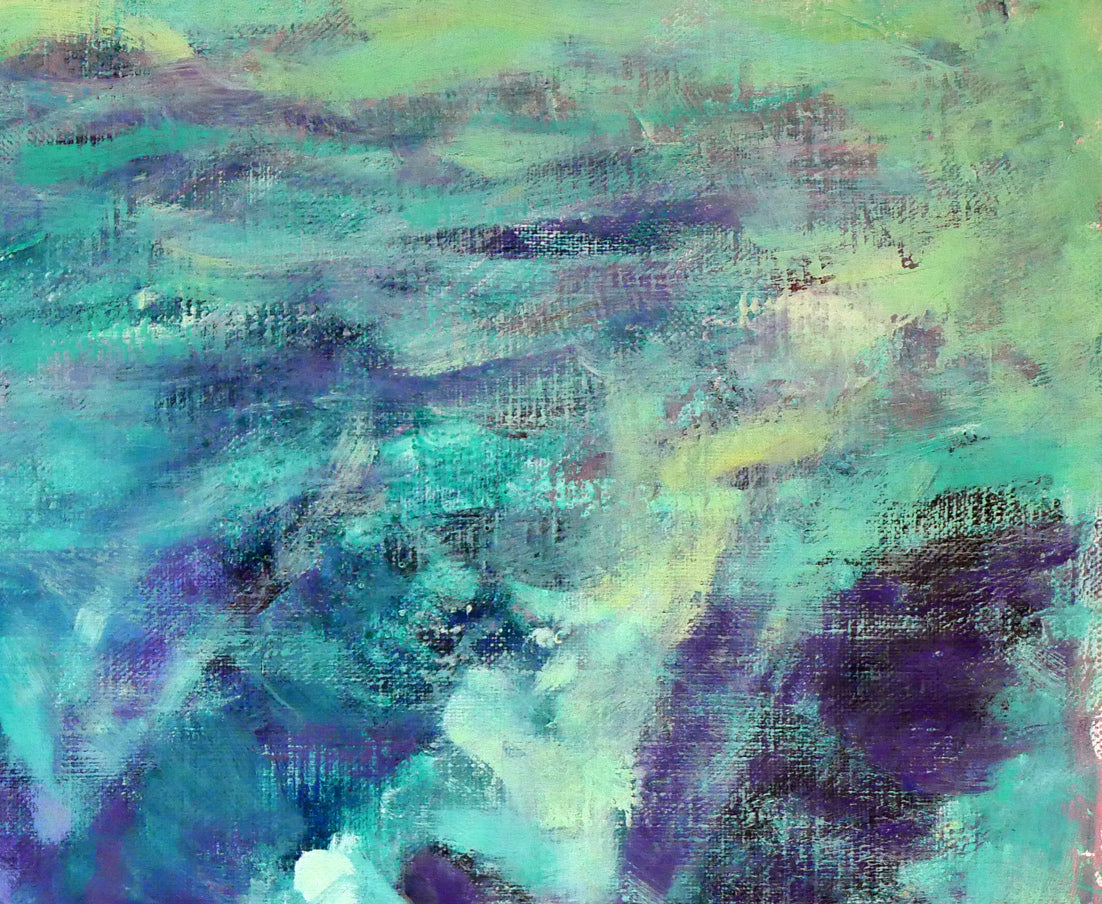 荒木尚「風」油絵・F6号 絵画買取・販売の小竹美術