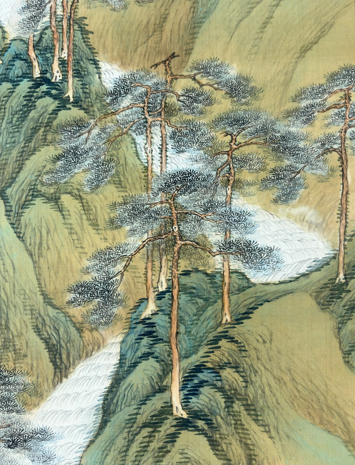 青緑山水｜新・古美術 高美堂（こうびどう）｜掛軸販売・通販・買取