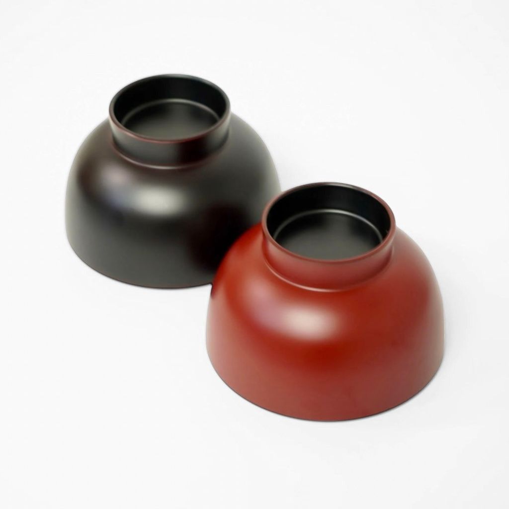 越前 食洗機対応 福来雑煮椀 – 漆器 高翆