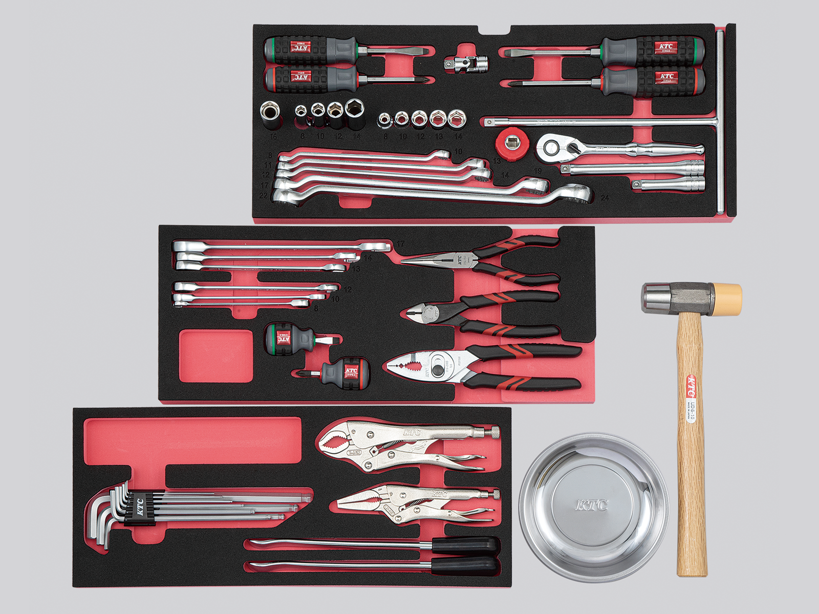 2024SKセール限定品】9.5sq.モーターサイクル用セット51点（3段3引出し