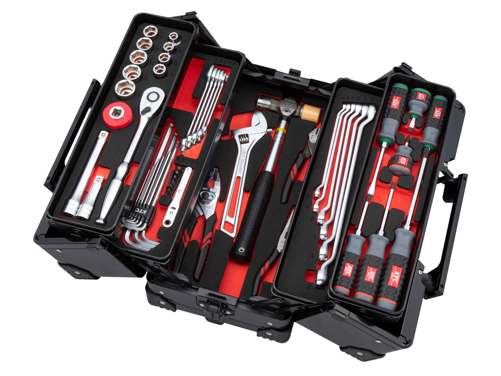 2022SKセール限定品】12.7sq.工具セット（両開きメタルケース）［52点