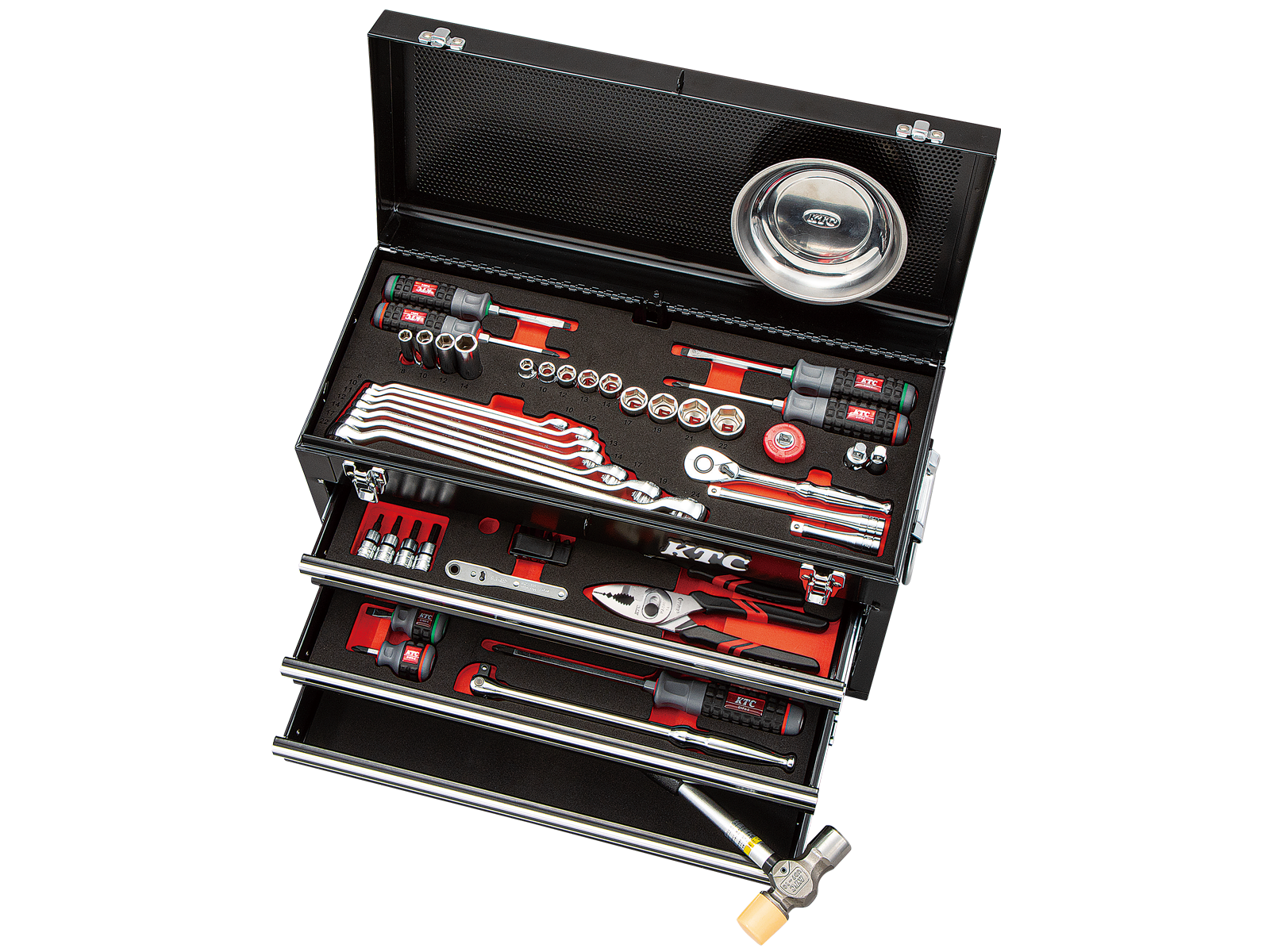 2022SKセール限定品】9.5sq.工具セット（チェスト）［67点］ | KTC