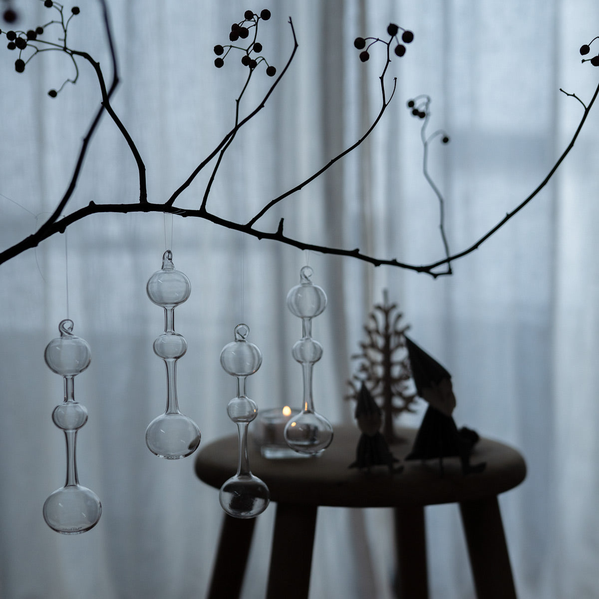 iittala イッタラ アテネの朝 オーナメント 2個セット ミニ Ateenan