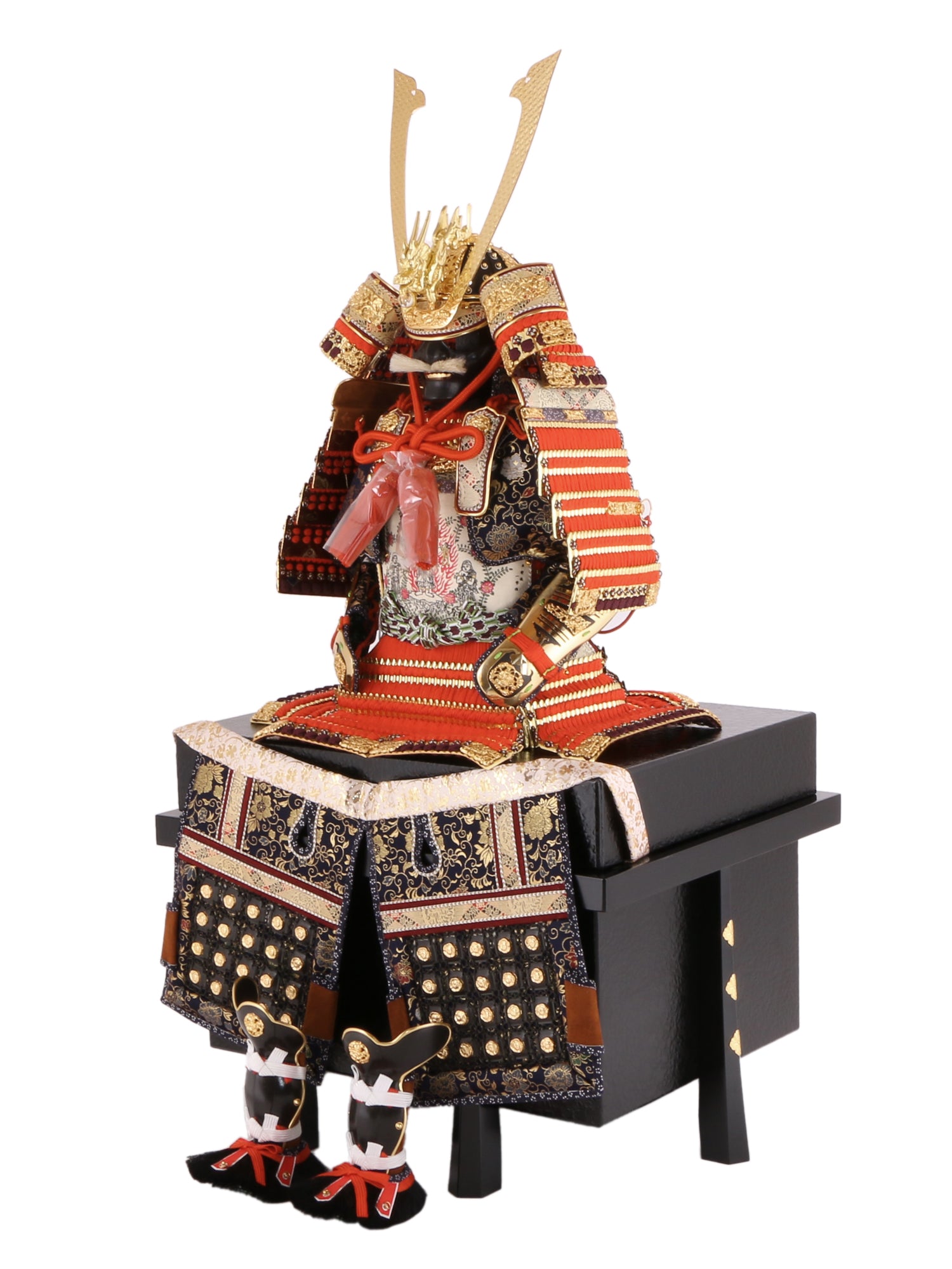 大鎧 裾裏13号 金小札 朱赤糸縅 – 平安住一水｜京都甲冑株式会社