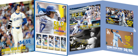 大谷翔平プレミアムフレーム切手セット 10月3日より申込開始！:共同