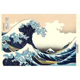 葛飾北斎 諸国瀧廻り（しょこくたきめぐり）美濃ノ国養老の瀧－Hokusai