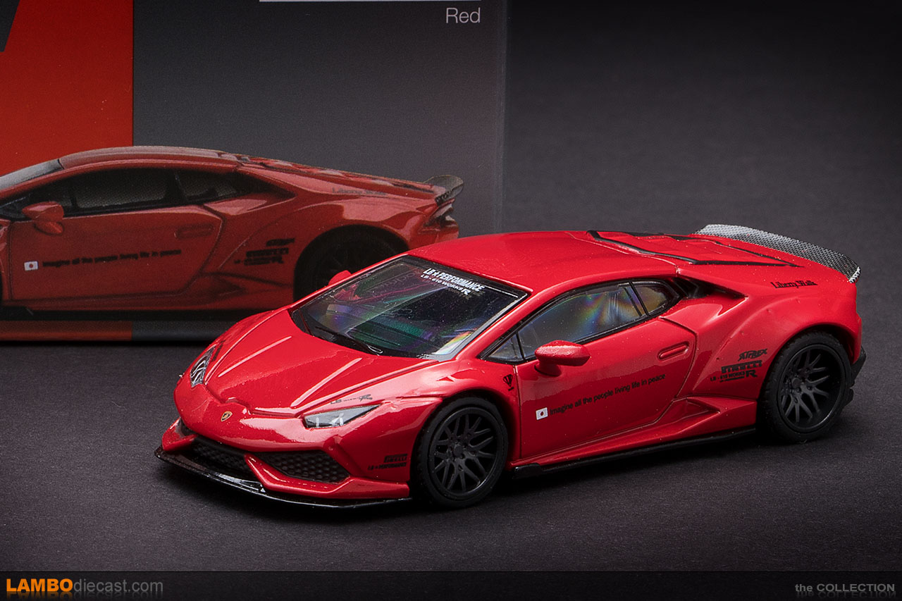 The 1/64 Lamborghini Huracan LB-Works from Mini GT TSM, a review