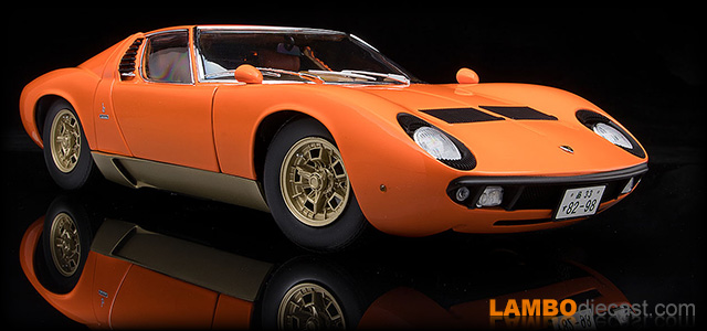 The 1/18 Lamborghini Miura P400S from Kyosho, a review by
