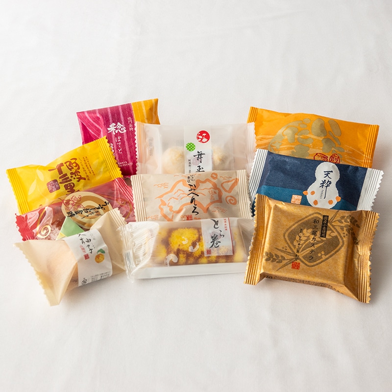 いろいろ味わえる阿波の郷土菓子セット | Lacycle mall（ラシクルモール）