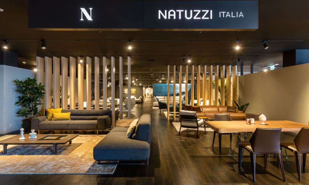 Natuzzi Italia Gallery Nagoya｜+Grace nagoya｜LAPIAS万代家具