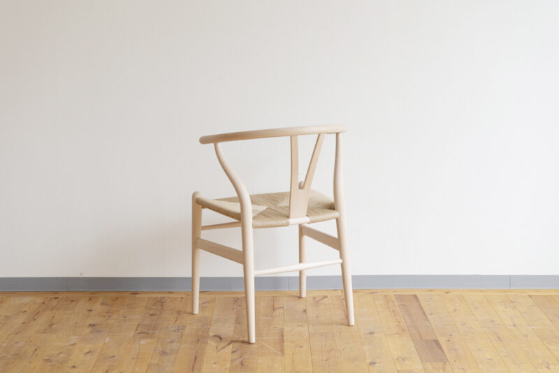 CH24 Yチェア ビーチ材・ソープ仕上げ/SH45cm｜四国 徳島の家具