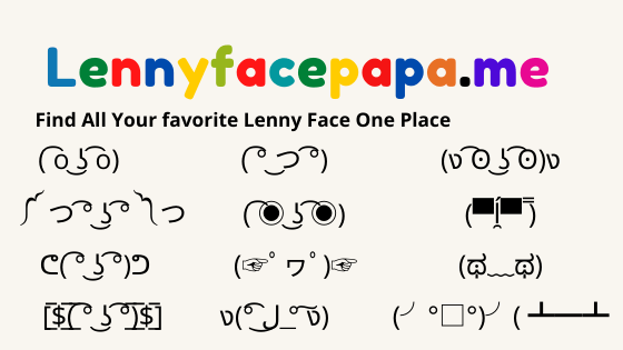 Lenny Face ( ͡° ͜ʖ ͡°) — All Text Faces Copy and Paste