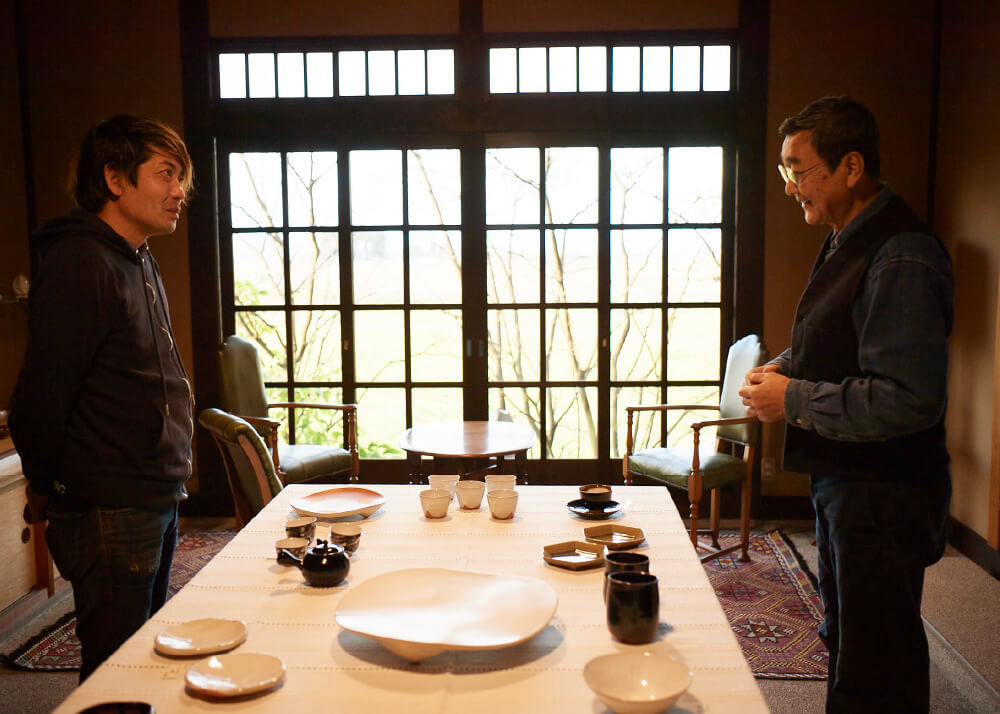 庄楽窯 釋永 由紀夫さん | レヴォの料理に欠かすことができない大切な