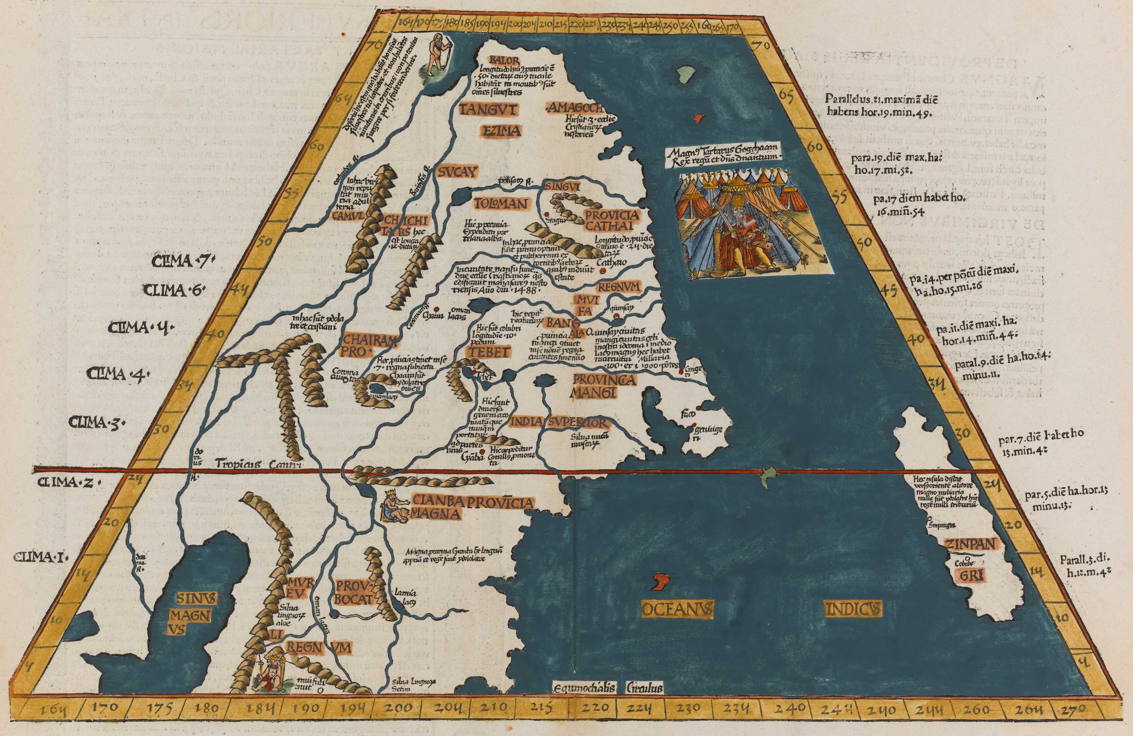 西洋古版日本地図一覧 - 1500年代