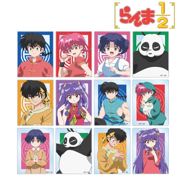 BOX】『らんま1/2』 トレーディングアクリルカード : サンデー