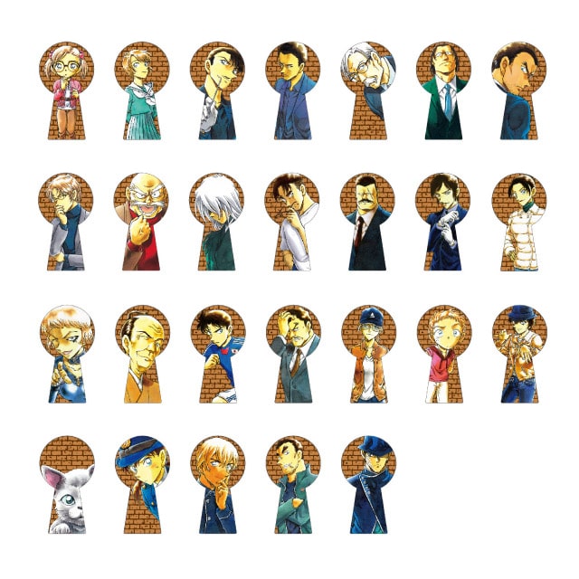 名探偵コナン』鍵穴ピンズ53～78巻 : サンデープレミアムショップ