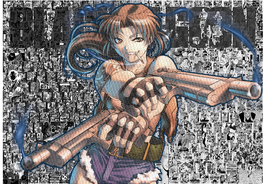 BLACK LAGOON』 25周年記念メタルキャンバスアート : GX ONLINE SHOP
