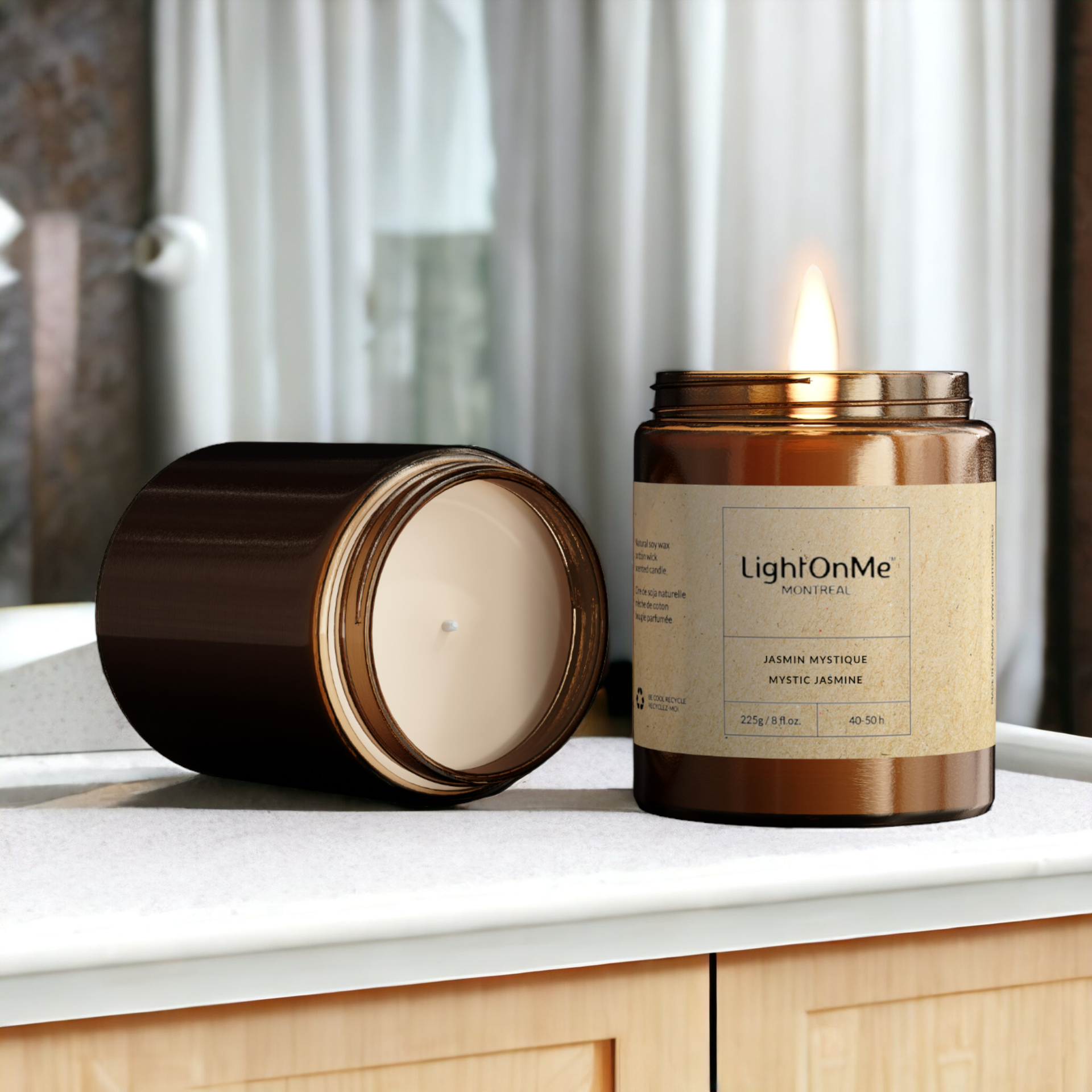 No.219 Scented Soy Candle - Mystic Jasmine – LightOnMe