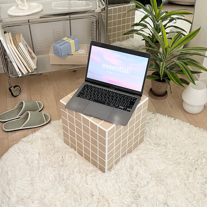 LR タイルテーブル｜タイルキューブ 韓国インテリア おしゃれ スツール