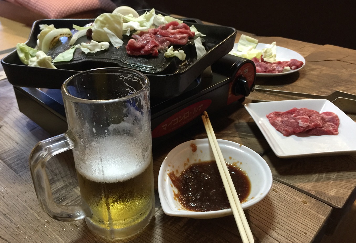 ジンギスカンの「陣 Zin 」 : 函館の飲み食い日記