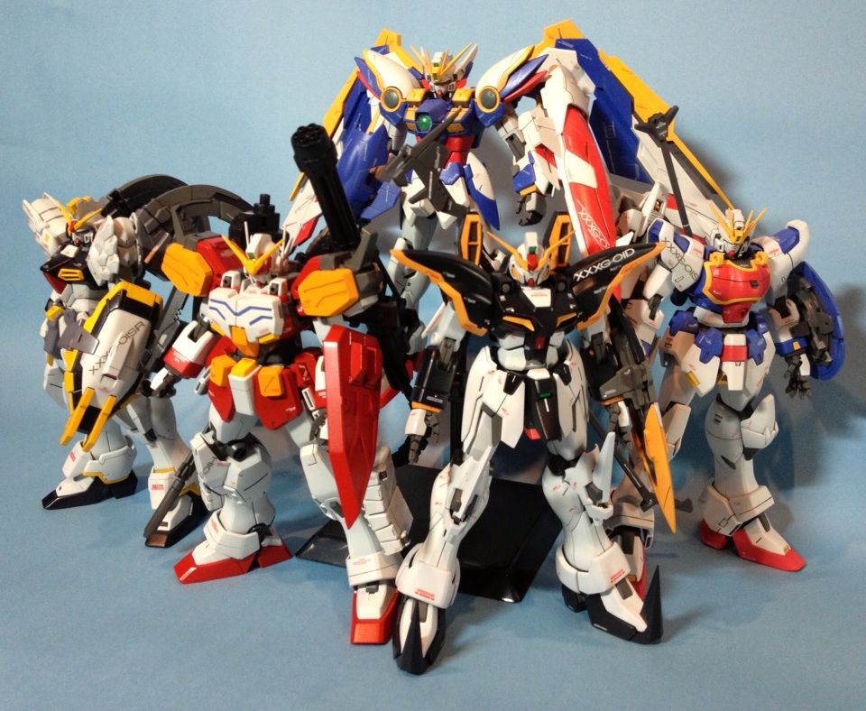 新機動戦記ガンダムW エンドレスワルツ 敗者たちの栄光】MG5体