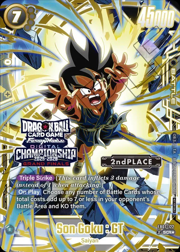 DBFW CHAMPIONSHIP 2025-2026【GRAND FINALS：参加記念品 エナジー