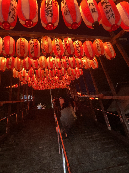 灯籠の幻想的な灯り「江迎千灯籠まつり」（佐世保市江迎町） : 長崎